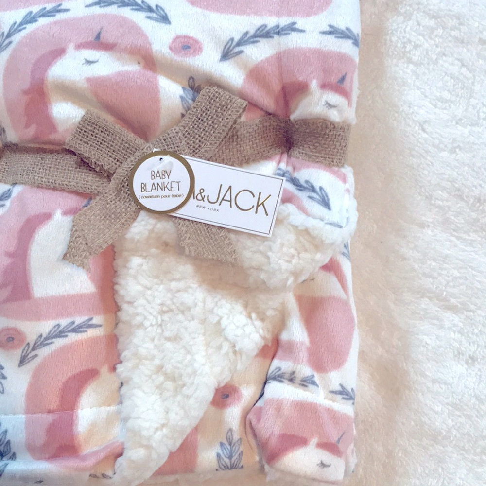 NWT | Unicorn Baby Blanket | 30” x 40”